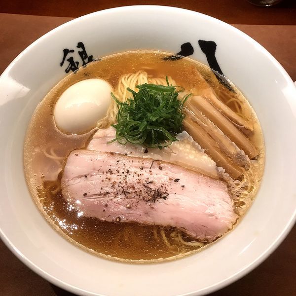 「特製中華そば」@中華そば 銀座 八五の写真