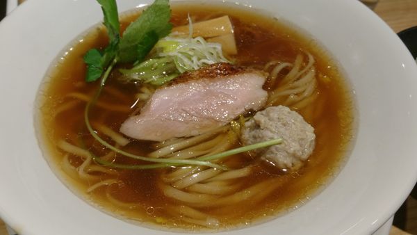 「鴨中華そば」@中華そば 龍の眼 〜第二章〜の写真