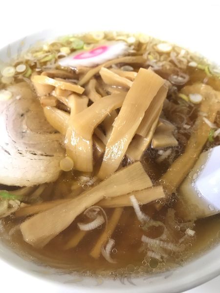 「メンマラーメン」@手打らーめん やまだの写真