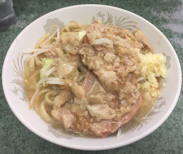 「小ラーメン750円」@ラーメン二郎 新宿小滝橋通り店の写真