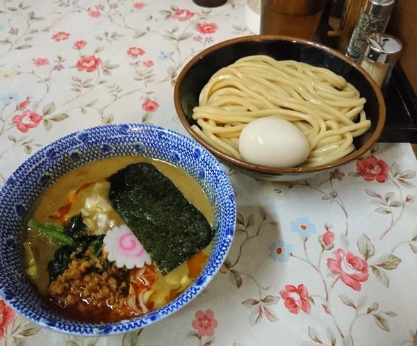 「担々つけめん 味玉」@次念序の写真