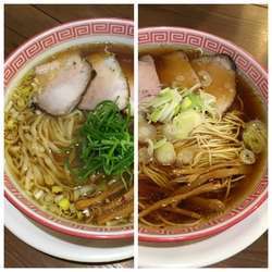 醤油そば+中華そば