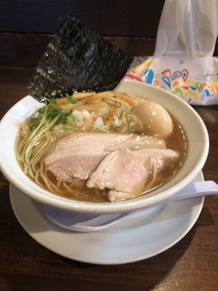 「淡麗アゴだしそば」@麺や 松辰の写真