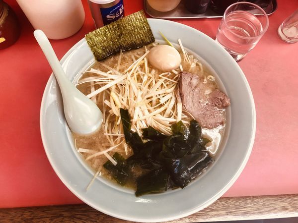 「ねぎラーメン中盛」@ラーメンショップ 堀切店の写真
