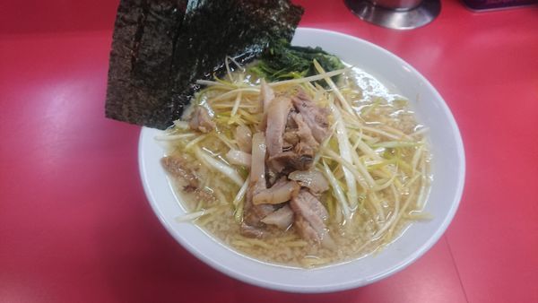 「ネギラーメン(小) 860円」@ラーメンショップ 福橋店の写真