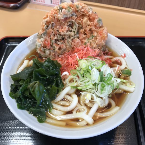 「【店舗限定】海老ざんまい（￥480）」@名代 富士そば 道玄坂店の写真