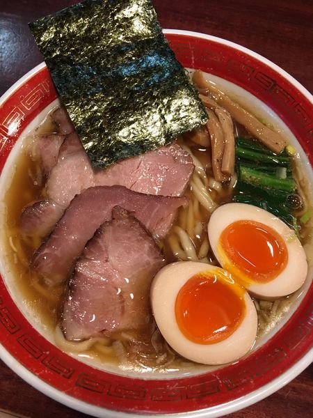 「特製らーめん 平打ち」@麺処 懐やの写真