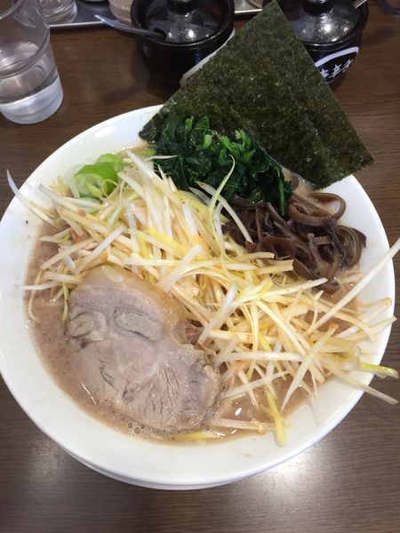 「ネギラーメン 細麺 ¥850」@うまいヨ ゆうちゃんラーメンの写真