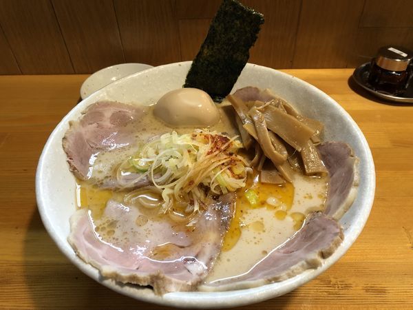 「塩ラーメン+チャーシュー」@麺屋 永太の写真