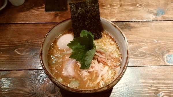 「鴨の濃い出汁そば＋味玉¥1000-」@神田とりそば なな蓮の写真