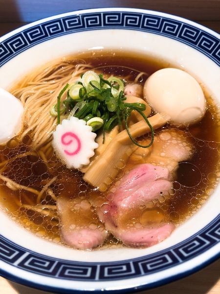 「味玉中華そば ¥850」@中華そば 竹むらの写真