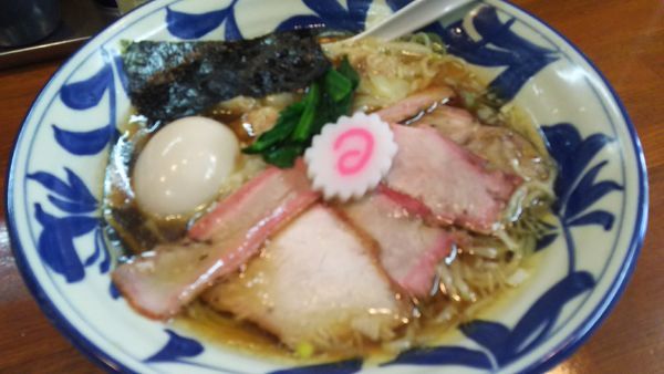 「特製中華そば￥１１００」@手打ち中華そば 竹の助の写真