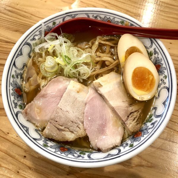 「【限定】貝そば￥850＋肉増し￥100＋味玉￥100」@くじら食堂 nonowa東小金井店の写真