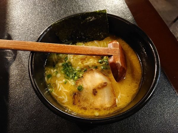 「伊香保：黄金らぁめん」@大正浪漫 黒船屋の写真