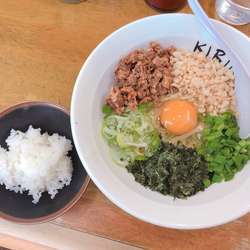 まぜそば 小ライス付き （770円）