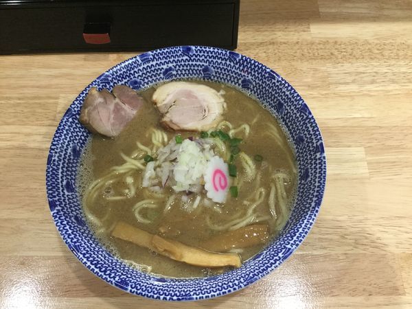 「魚介ラーメン・大盛(¥800)」@厳選煮干ラーメン 初代 にぼ助の写真