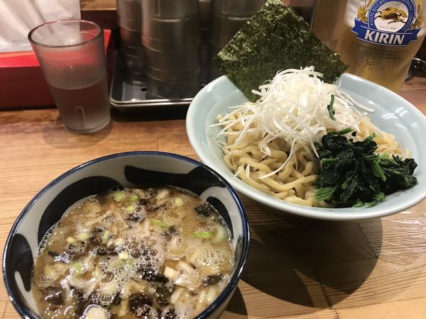 「豚塩つけ麺」@鶴一家の写真