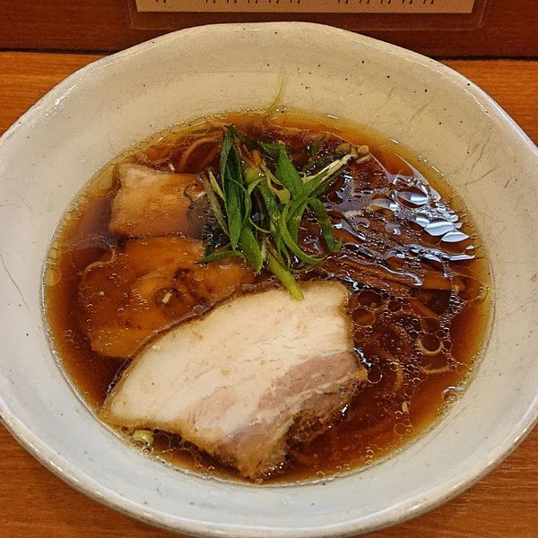 「中華そば　醤油　850」@中華そば うえまちの写真