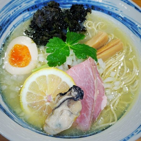 「【夜のみ期間限定】濃密牡蠣そば ８５０円」@麺屋 むじゃきの写真