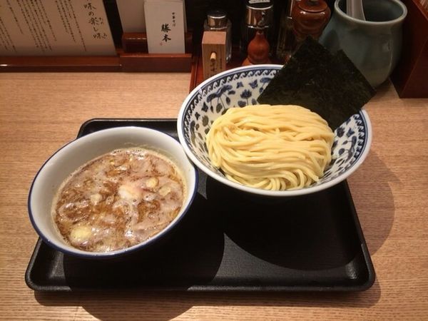 「【30食限定】濃厚煮干しつけそば」@中華そば 勝本の写真