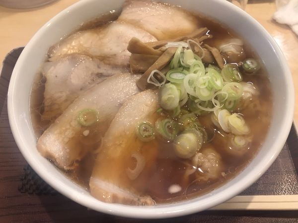 「手打ちチャーシューワンタンメン」@手打ちラーメン 清仁軒の写真