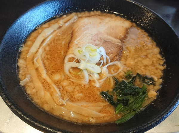 「豚爆醤油」@半チャンラーメン たまぞう 下柚木店の写真