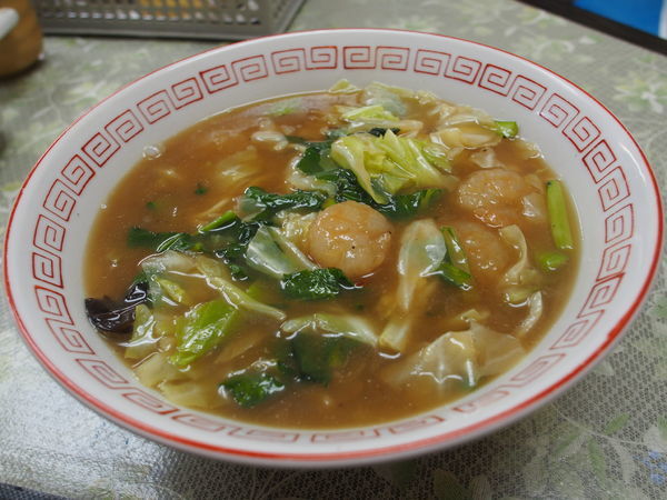 「六相当、えびサンマーメン」@栄来軒 NOWの写真