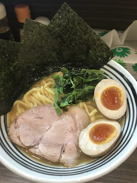「萩原ラーメン並」@萩原家の写真