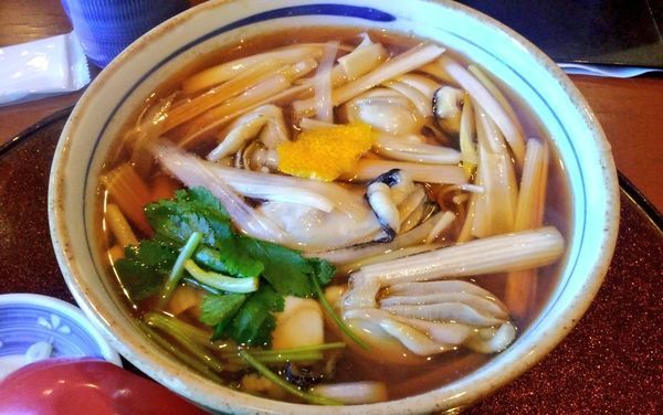 「かき南蛮そば」@香露庵の写真