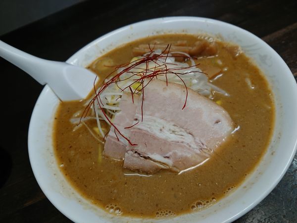 「冬限定 こく味噌」@長尾中華そば 青森駅前店の写真