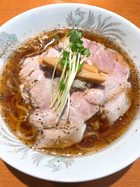 「所沢鴨BLACKらぁ麺」@㐂九八 ～garage～の写真