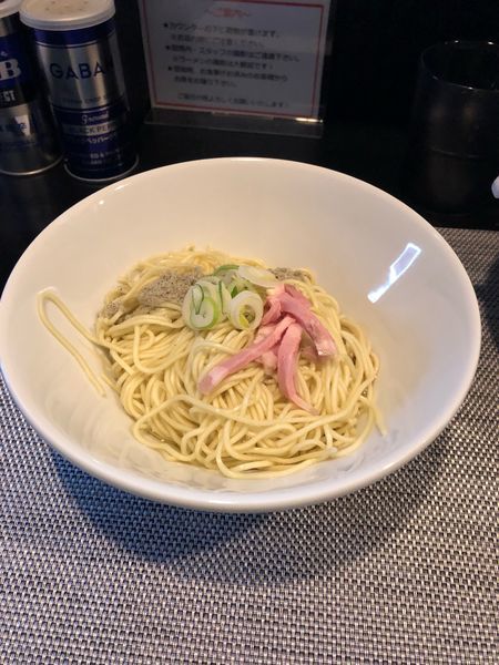 「替え玉醤油 200円」@煮干乱舞 越谷店の写真