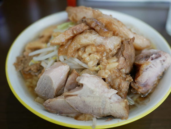 「ラーメン 並 アブラ」@ラーメン イエロー 御徒町店の写真