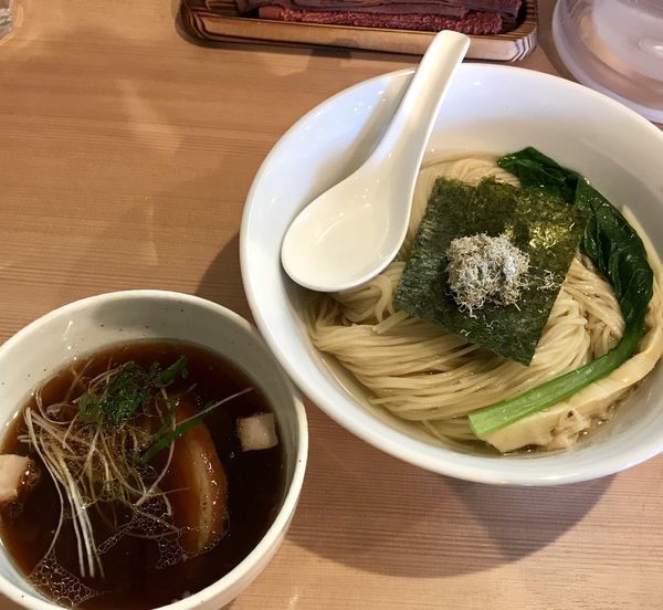「醤油つけ蕎麦」@支那蕎麦屋 藤花の写真