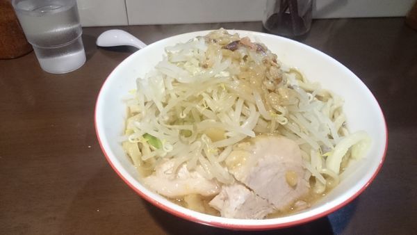 「ラーメン大(ヤサイアブラ)￥７５０」@ラーメン ゼンゼンの写真