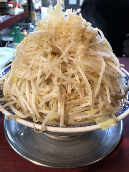 「ふじ麺(大盛り、ヤサイマシ)」@匠神角ふじ 柏店の写真