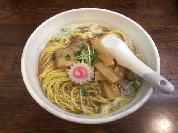 「中華そば 大盛り」@つけめんTETSU 御徒町ラーメン横丁店の写真
