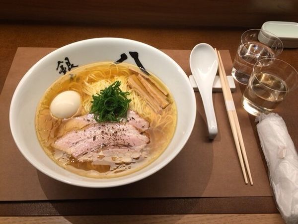 「特製中華そば」@中華そば 銀座 八五の写真