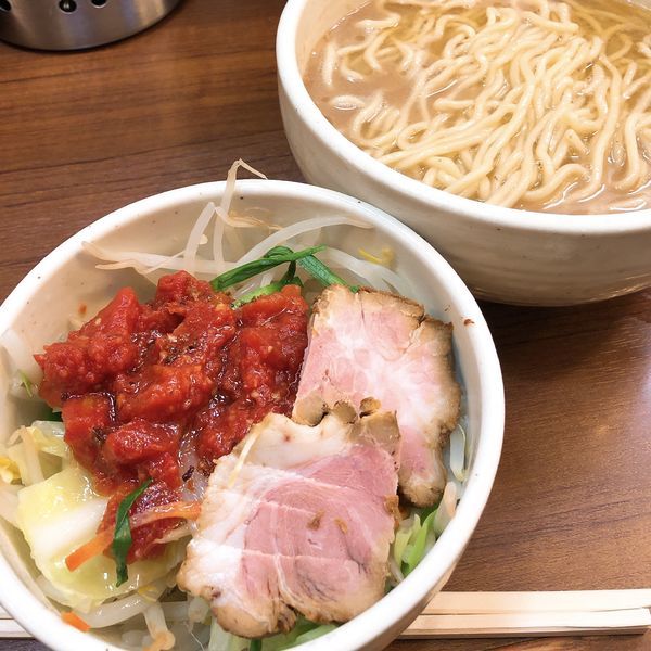 「らーめん（トマベジ）」@麺処 一笑の写真
