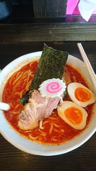 「辛味噌ラーメン大盛り」@ラーメン 一遊の写真