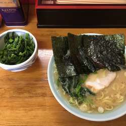 ラーメン並・ほうれん草
