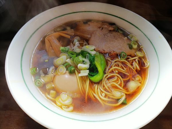 「正油ラーメン」@麺屋 槍の写真