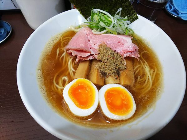 「鯖とうるめの醤油ラーメン」@中華そば うお青の写真