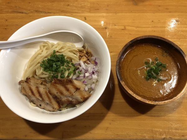 「エビ濃厚つけ麺 チャーシュー丼」@らーめん 田の写真