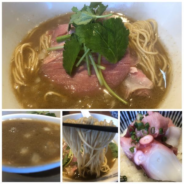 「【限定】愛媛県産煮干しの中華そば 750円 海鮮丼」@寿製麺よしかわ 川越店の写真