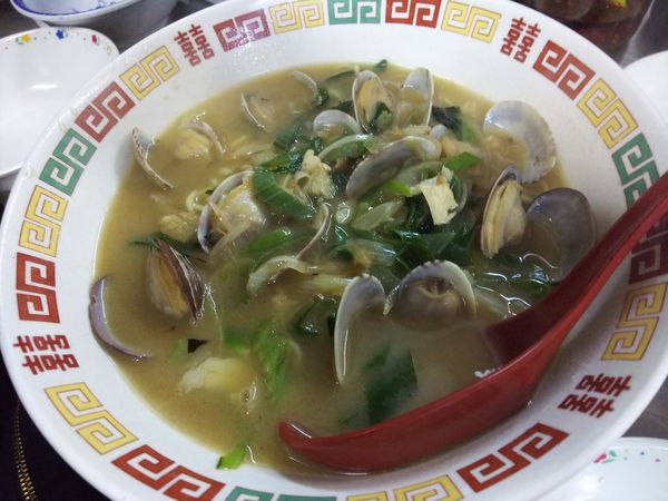 「あさりそば 650円」@中華料理 相一軒の写真