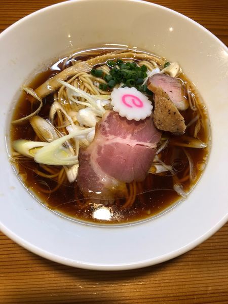 「鴨中華そば」@はりけんラーメン 南店の写真