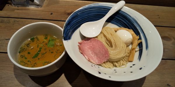 「味玉真鯛塩つけめん」@麺屋 翔 みなとの写真