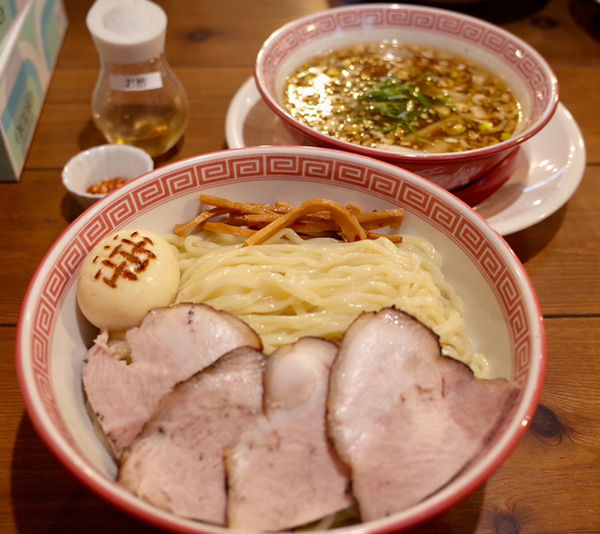 「みずほめん　カンパチ(焼)２０ アンコウ(生)８０」@麺切り 白流の写真