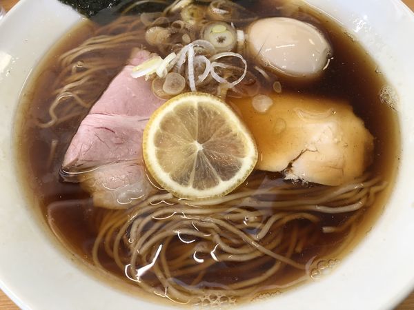 「【限定】煮干し出汁の中華そば」@麺処ろくめいの写真